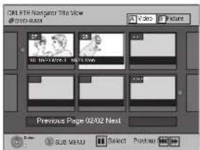 DBX RTN Manager Title View 10:00:00:00 Previous Page 02/02 Next