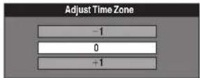 PANASONIC DMR-ES46 - ■ Adjust Time Zone - 1