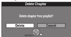 Delete Chapter Delete chapter from playlist? Delete Cancel ENTED