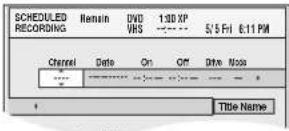 PANASONIC DMR-ES46 - Press [ENTER], to move and change the items using [▲, ▼, ◀, ►]. - 1