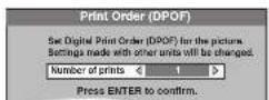 PANASONIC DMR-ES46 - ■ Print Order (DPOF) - 1