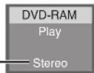 PANASONIC DMR-ES46 - Changing audio during play - 1