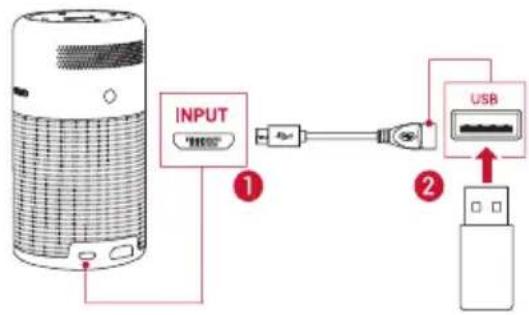 INPUT USB