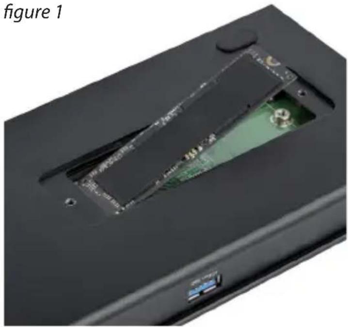 StarTech.com TB3DK2DPM2 - M.2 SSD Slot - 1
