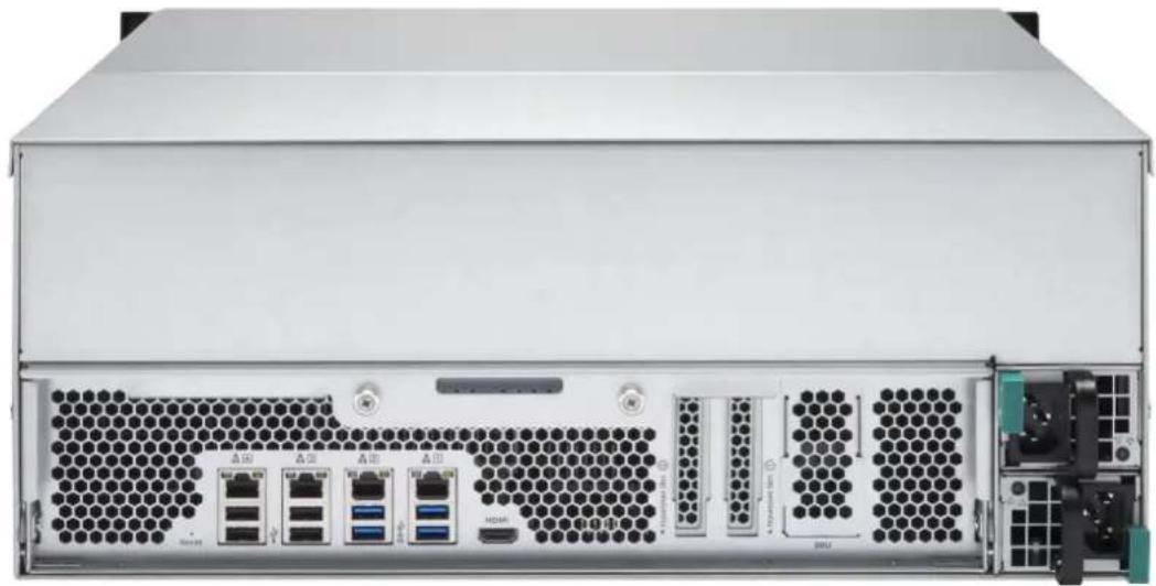 QNAP TS-EC880U-E3-4GE-R2 - TS-EC2480U-RP, TS-EC1680U-RP, TS-EC1280U-RP, TS-EC880U-RP - 1
