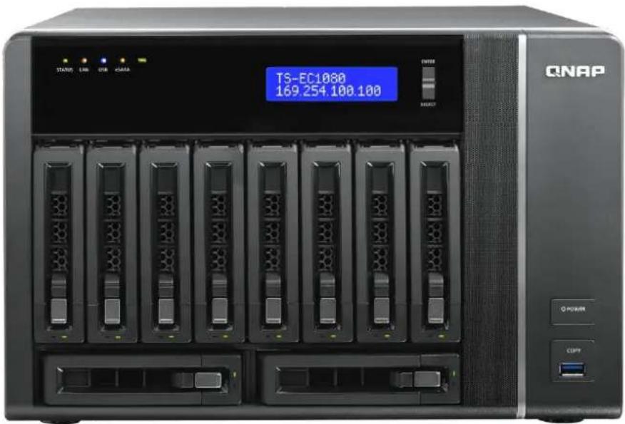 QNAP TS-EC880U-E3-4GE-R2 - TS-EC880 Pro, TS-EC1080 Pro - 1