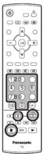 PANASONIC TX-20LA2M - تهيئة وحدة التحكم عن بعد - 1