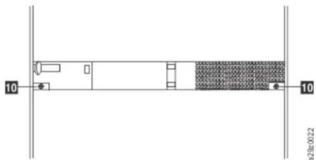 DELL PowerVault TL1000 - In einem Rack installieren - 9