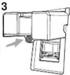 HITACHI CP-EW4051WN - Fastening the adapter cover - 3