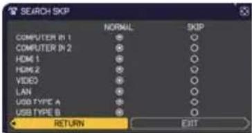 HITACHI CP-EW4051WN - OPTION menu - 2