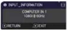 HITACHI CP-EW4051WN - OPTION menu - 13