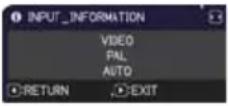 HITACHI CP-EW4051WN - OPTION menu - 12