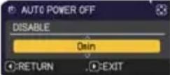 HITACHI CP-EW4051WN - OPTION menu - 4