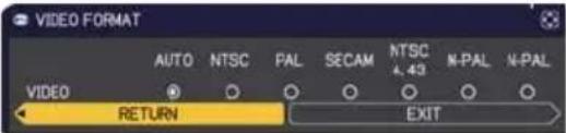 HITACHI CP-EW4051WN - INPUT menu - 2