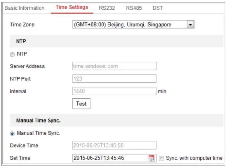 Hikvision DS-2CD6425G0-30 - Steps: - 1
