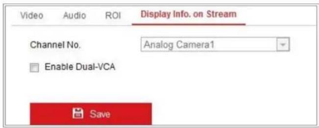 Hikvision DS-2CD6425G0-30 - Display Info. on Stream - 1