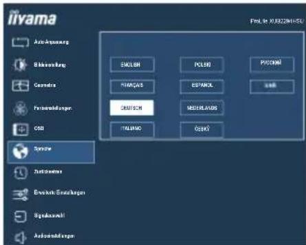 IIYAMA ProLite XU2292HS-B1 - Sprache Language - 1