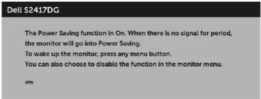 DELL S2417DG - Self-Test - 2