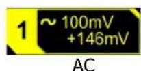 Rigol MSO5102 - Eingangskopplung (Channel Coupling) - 2
