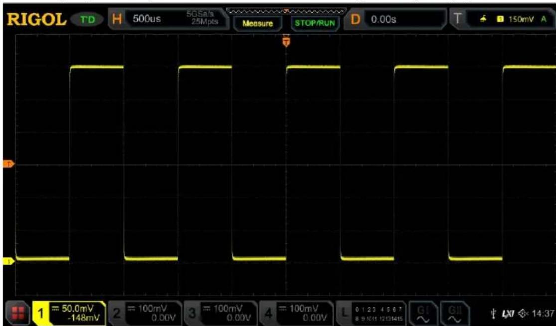 Rigol MSO5102 - Tastkopf Funktionsprüfung - 2