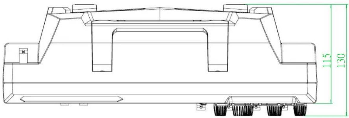 Rigol MSO5102 - Aussehen und Abmessungen - 2