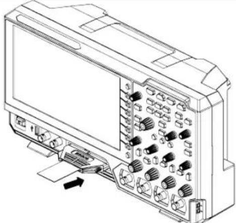 Rigol MSO5102 - Logik-Probe anschließen: - 1
