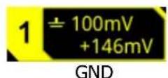 Rigol MSO5102 - Eingangskopplung (Channel Coupling) - 3