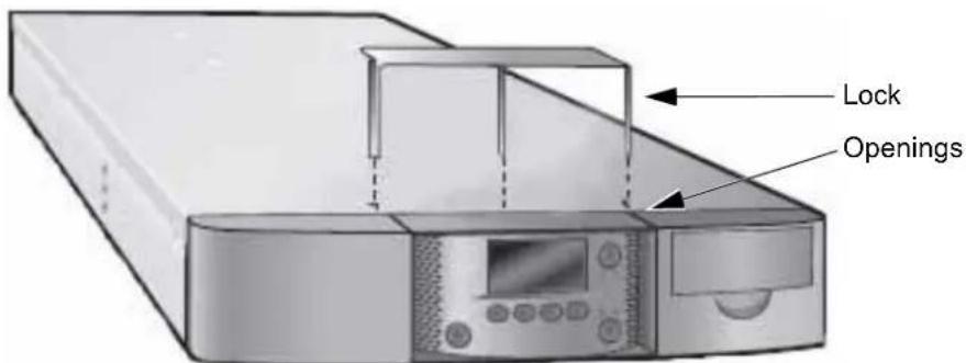 Tandberg Data 2450-LTO - Caution - 1