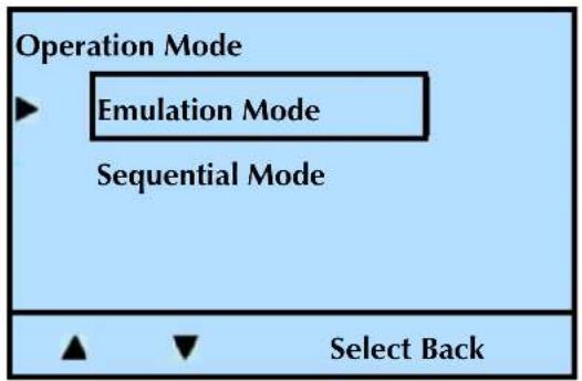 Tandberg Data 2450-LTO - CHANGING THE EMULATION MODE - 3