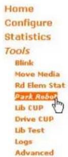 Tandberg Data 2450-LTO - Blink the LCD Display - 1