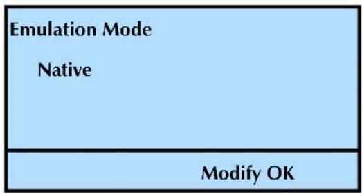 Tandberg Data 2450-LTO - CHANGING THE EMULATION MODE - 4