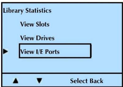 Tandberg Data 2450-LTO - VIEWING THE I/E PORT - 3