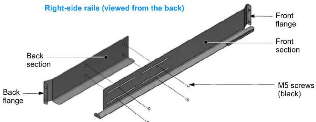 Tandberg Data 2450-LTO - ASSEMBLING THE RAILS - 2