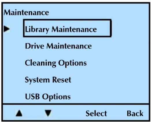 Tandberg Data 2450-LTO - VIEWING LIBRARY HISTORY - 1