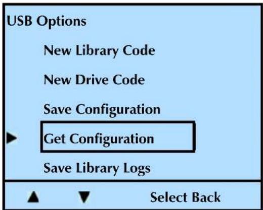 Tandberg Data 2450-LTO - Getting Configurations - 2