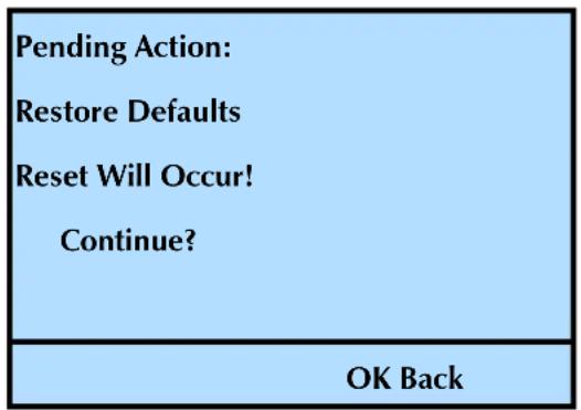 Tandberg Data 2450-LTO - RESTORING THE DEFAULT CONFIGURATION - 3