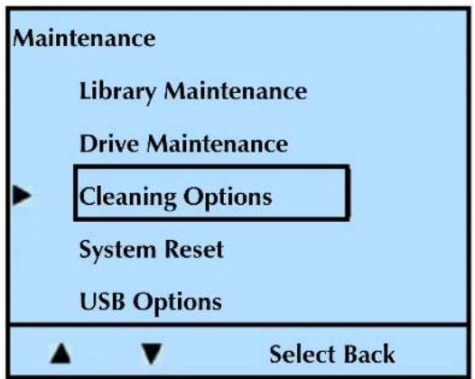Tandberg Data 2450-LTO - Enabling the Autoclean Option - 1