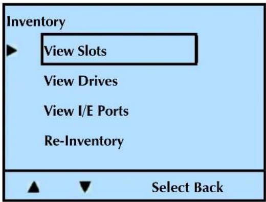 Tandberg Data 2450-LTO - Magazine inventory (slots) - 2