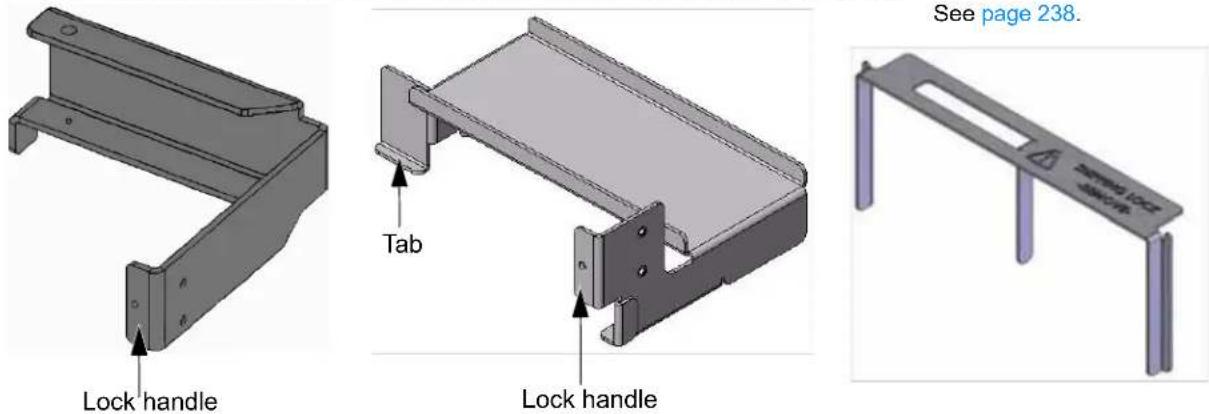 Tandberg Data StorageLibrary T24 - REPLACING THE SHIPPING LOCK - 1