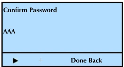 Tandberg Data StorageLibrary T24 - Accessing password protected operator panel menus - 1