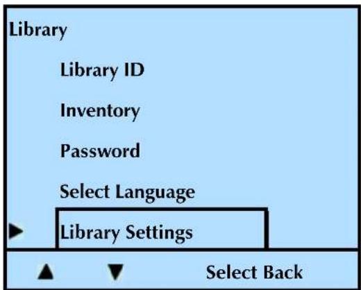Tandberg Data StorageLibrary T24 - CHANGING THE LCD SETTINGS - 1