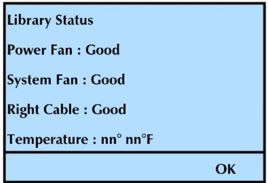 Tandberg Data StorageLibrary T24 - VIEWING LIBRARY STATUS - 3
