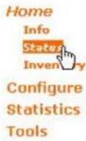 Tandberg Data StorageLibrary T24 - LIBRARY AND TAPE DRIVE STATUS PAGE - 1