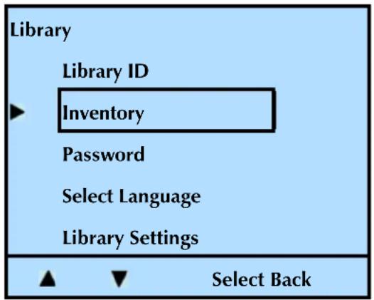 Tandberg Data StorageLibrary T24 - Tape drive inventory - 1