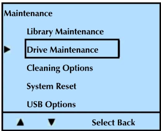 Tandberg Data StorageLibrary T24 - RUNNING TAPE DRIVE DIAGNOSTICS - 1