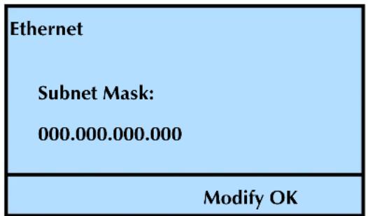 Tandberg Data StorageLibrary T24 - Changing the Subnet Mask - 2