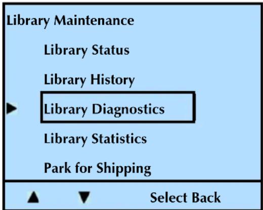 Tandberg Data StorageLibrary T24 - PERFORMING A DIGITAL SELF TEST - 2