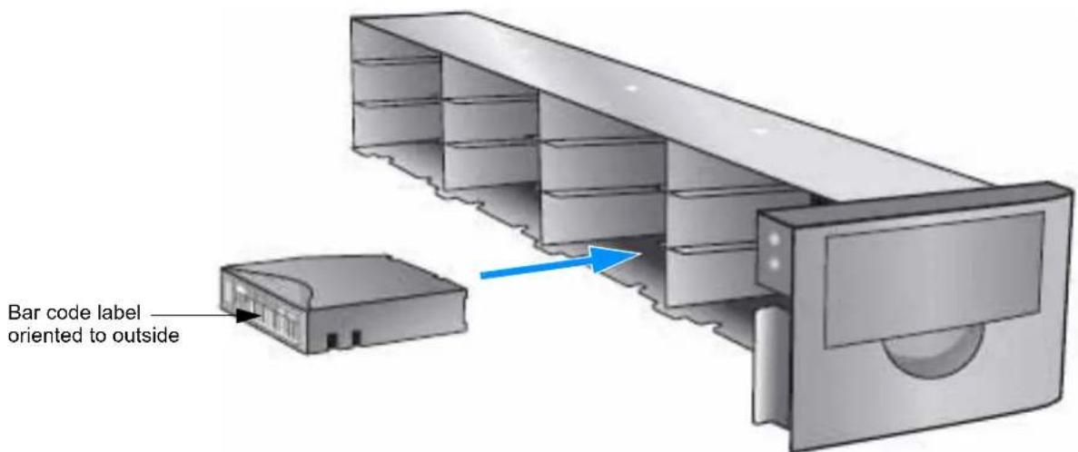 Tandberg Data StorageLibrary T24 - Caution - 1