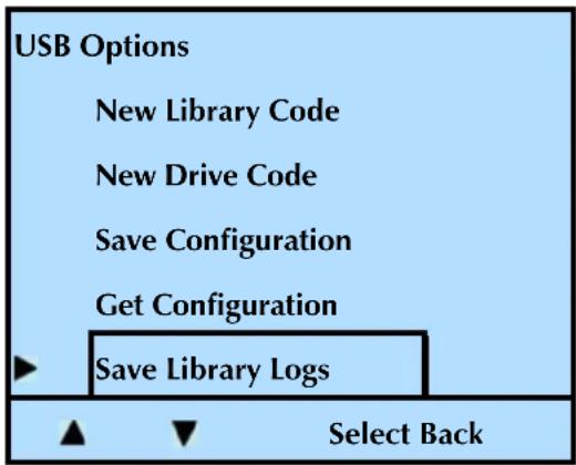 Tandberg Data StorageLibrary T24 - SAVING LIBRARY LOGS - 2