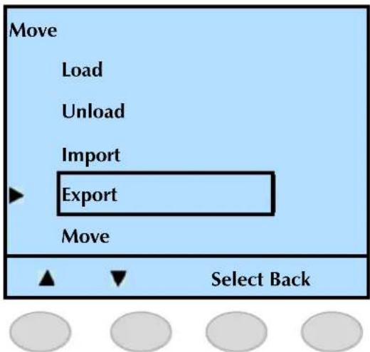 Tandberg Data StorageLibrary T24 - OVERVIEW OF LIBRARY MENUS - 2